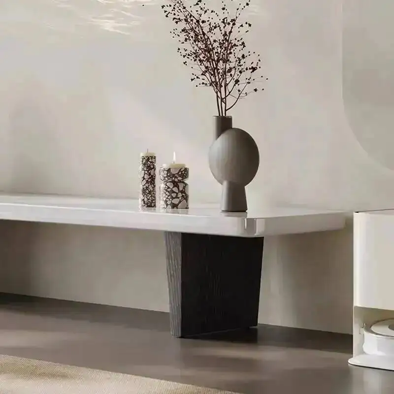 Muebles para TV de Diseño, Muebles de Salón de Lujo, Mesa de TV de Estilo Mid-Century, Mesa de Centro Retro de Madera, Muebles para el Hogar