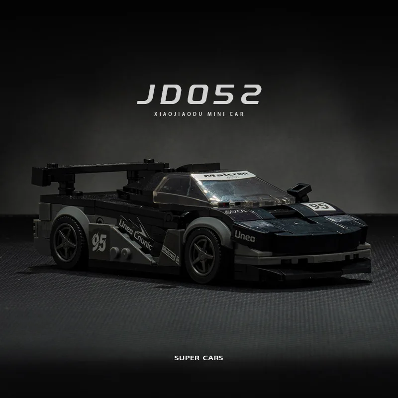 ألعاب تجميع ألغاز ثلاثية الأبعاد، زينة رائعة لسيارة رياضية/نموذج سباق فائق، هدية ألعاب تجميع يدوية الصنع، XT92 #2