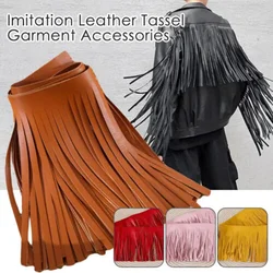 10/15/20/25/30cm Drop PU Faux Leather Tassel Fringe Trim Thicken Ribbon DIY Sewing Handbag Clothing Accessories Crafts