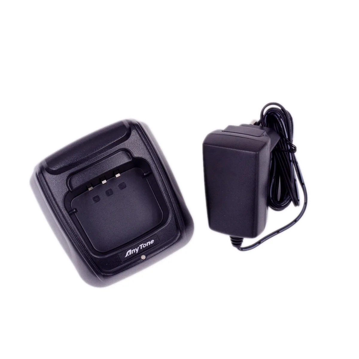 AnyTone QBC45L Desktop Charger Base & AC Plug Adapter for AT868 AT878UV AT878II Plus HAM Walkie Talkie Power Supply Accessory