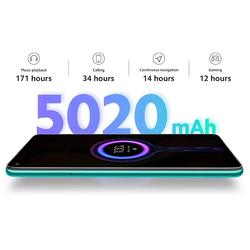 Versión Global Redmi Note 9 4GB RAM 128GB ROM Smartphone MTK Helio G85 Octa Core 48MP Quad cámara trasera 5020mAh teléfono móvil