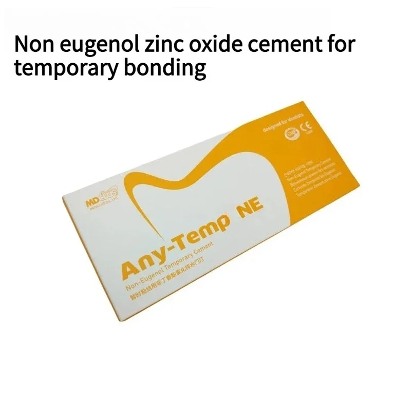 مواد طب الأسنان متوسطة الترابط المؤقتة غير يوجينول أكسيد الزنك الاسمنت لاصق التاج المؤقت لا يحتوي على يوجينول الأسنان #5