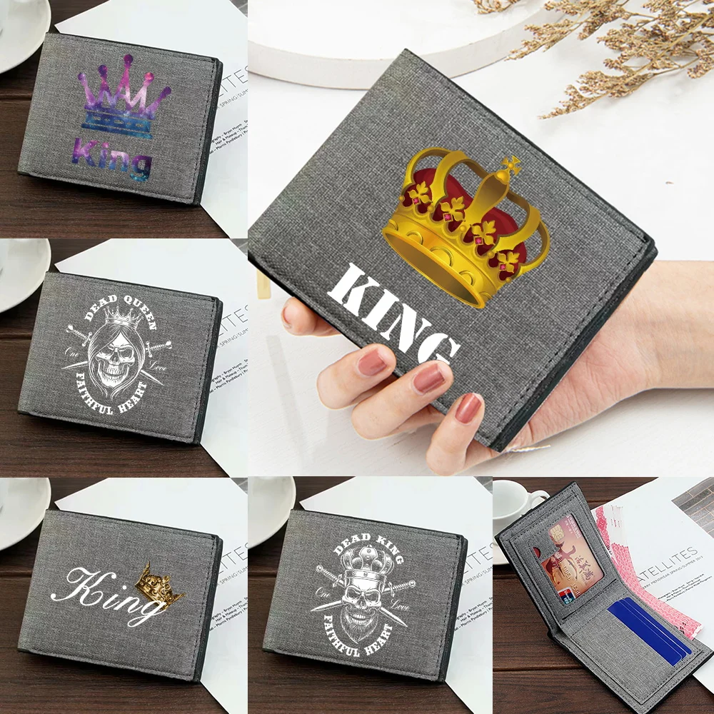 

Moneybag, простая и прочная большая вместительная серия King Printing, новый высококачественный карманный чехол для хранения банковских карт, кредитный чехол, сумка