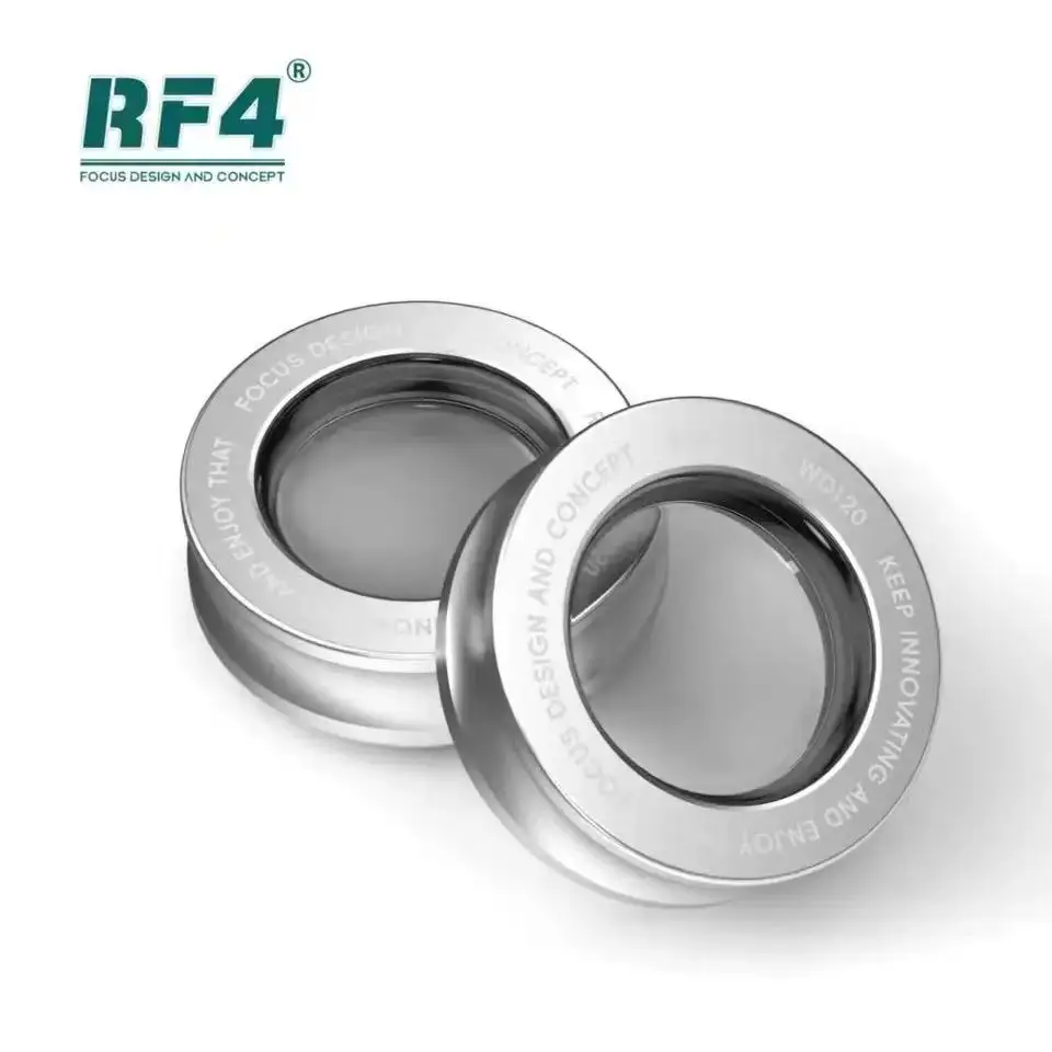 Imagem -03 - Lente Trinocular Microscópio para Zoom Estéreo Câmera Barlow Objetos Auxiliares Rf4 Wd165 0.7x 0.5x 0.48x Novo