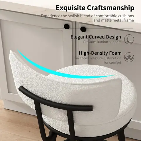 8 best sales काउंटर ऊंचाई बार स्टूल - №7