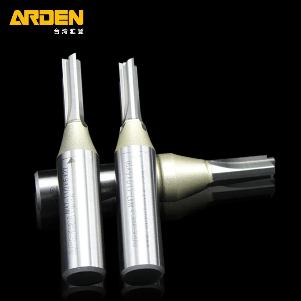 ARDEN TCT 3 Flutes Straight Multifunctional Cutting Router Bit Drilling Trimming Engraving Wood MDF Woodworking Milling Cutter