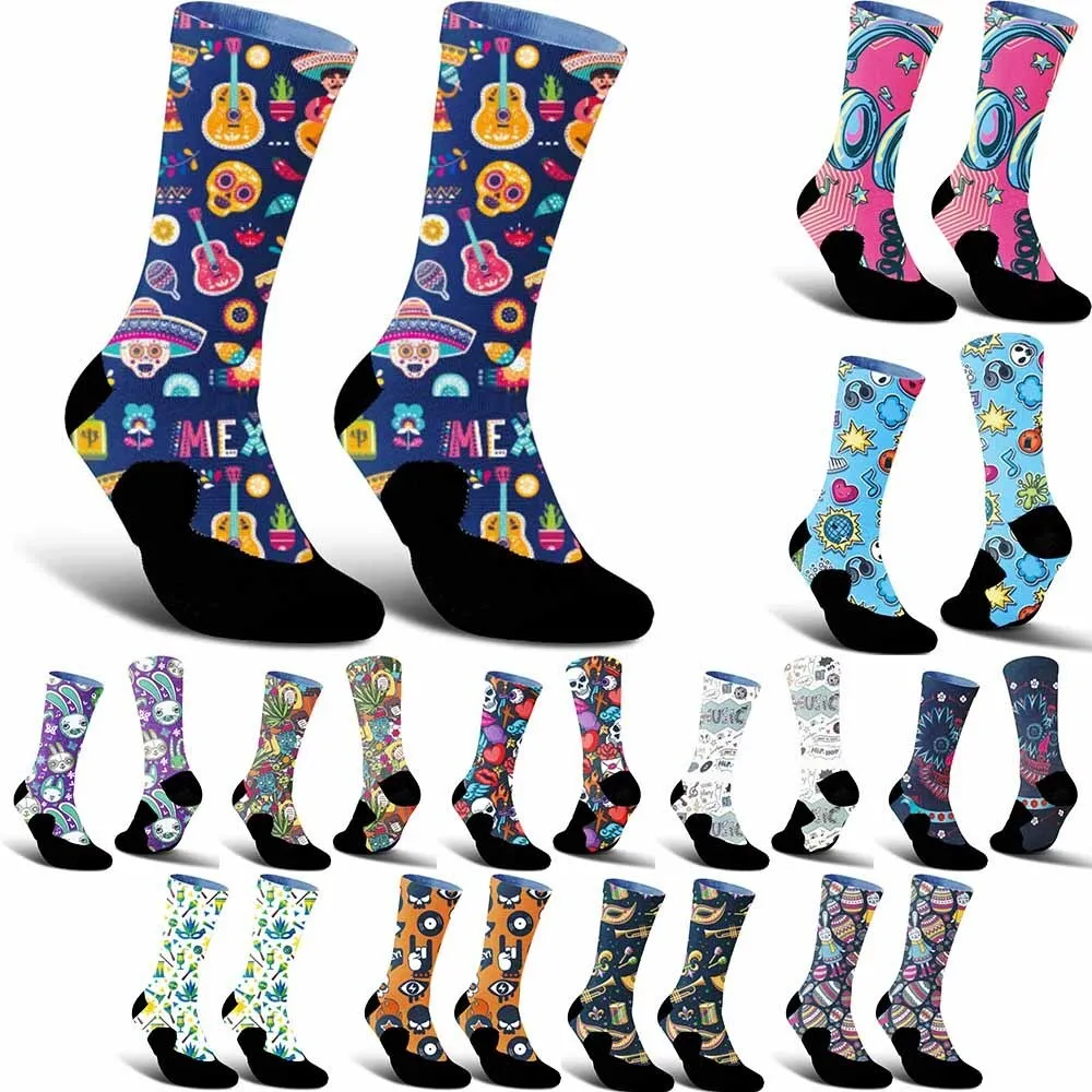 

2025 New! Rabbit Pattern Cycling Socks – Trendy, Unisex, Sweat-Absorbent, Durable & Breathable
