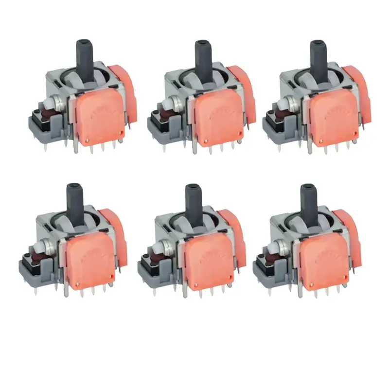 N34R-For PS5 6PCS Electromagnetic TMR Hall Effect Joystick 2Nd Gen Angle Tunnel Magnetic Resistance Gamepad