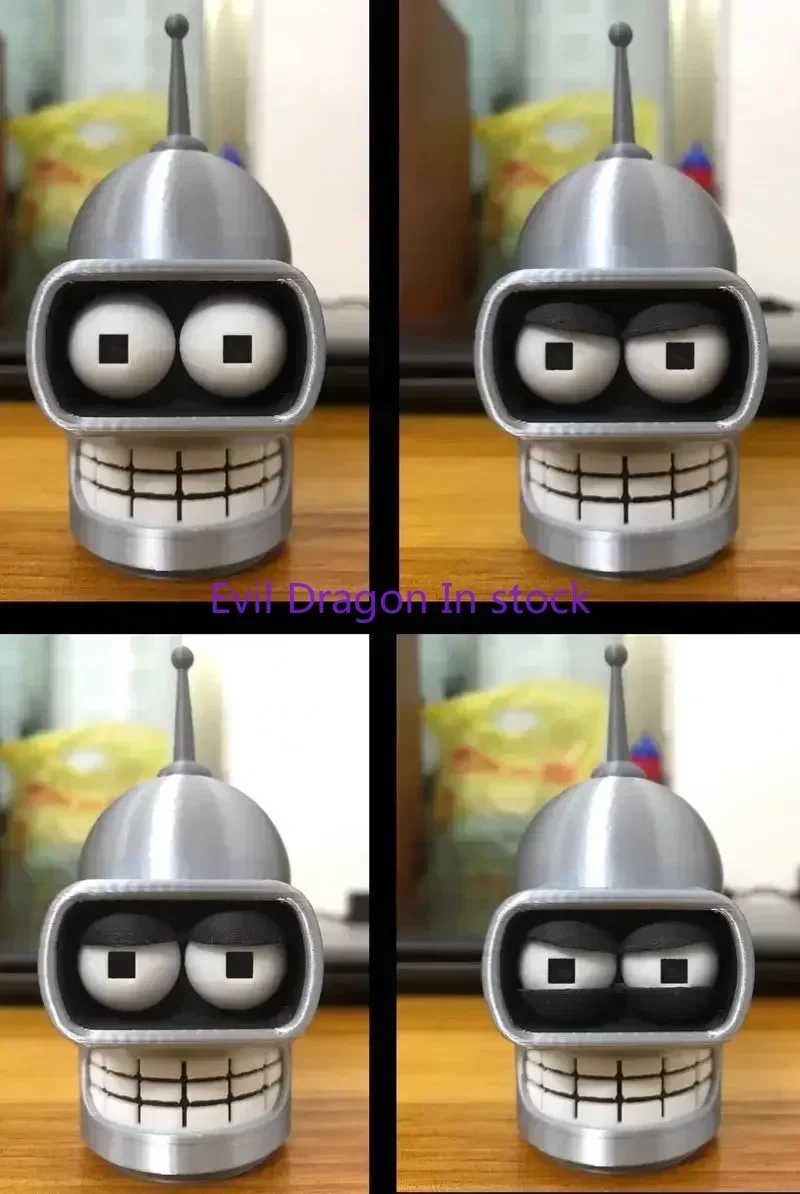 ในสต็อกการ์ตูน Futurama Fry & Bender Action Figure ของเล่นของขวัญคอลเลกชัน