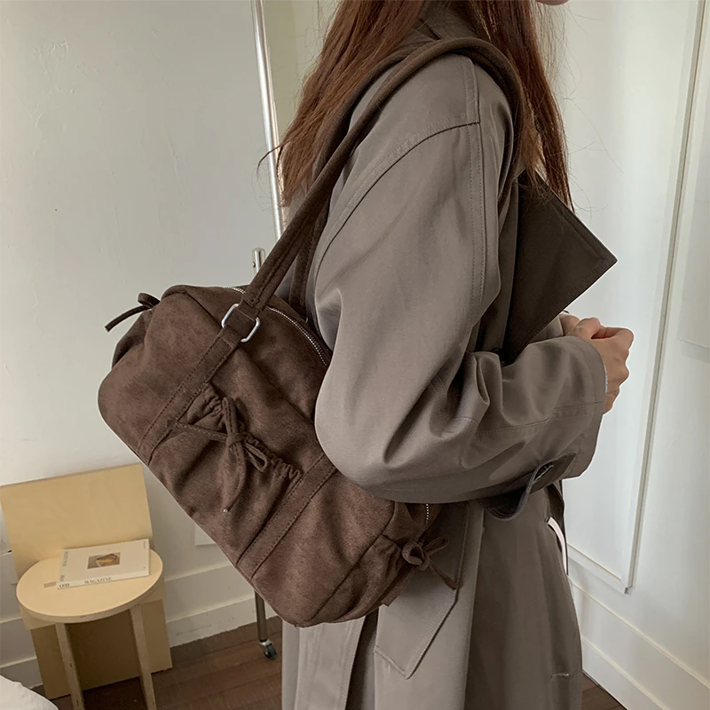Vintage Torebka Damska z Zamsz – Women Bags Mk recenzja i cena