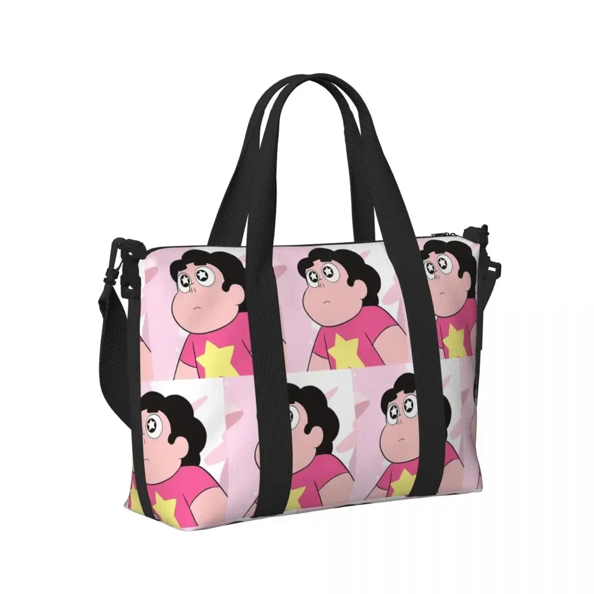 

Steven Universe Beach Travel Bag Large Capacity Tote Bags for Gym Yoga Women Shopping Duffle Shoulder Bag