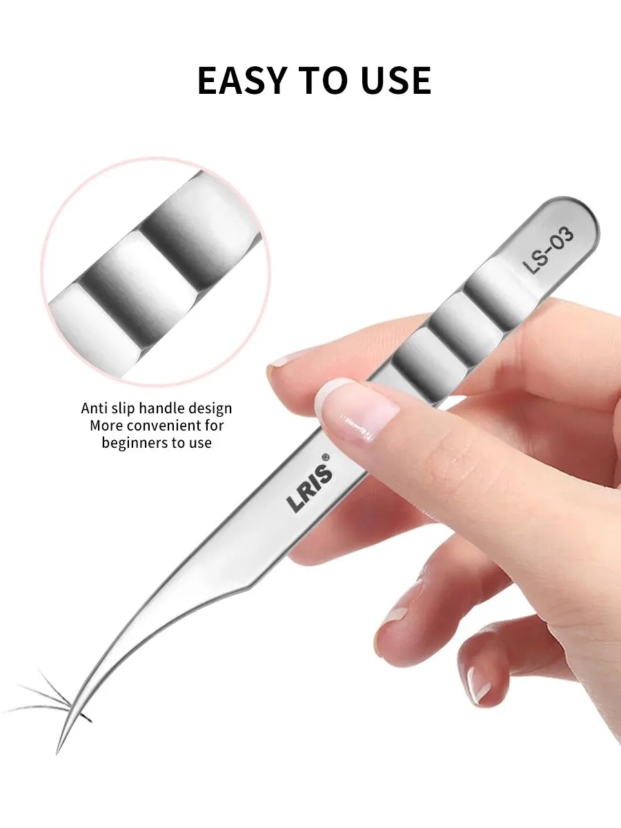 Grafting Eyelash Tweezers Beauty Eyelash ProfessionalWith High Precision Clip Kind Of Universal Eyelash Clip Dolphin Clip Flowe