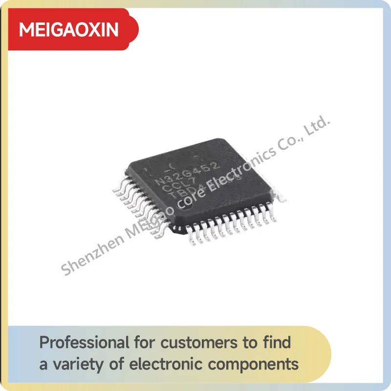 1~5PCS/LOT  N32G452CCL7 N32G452 452CCL7 LQFP-48 32-bit microcontroller chip