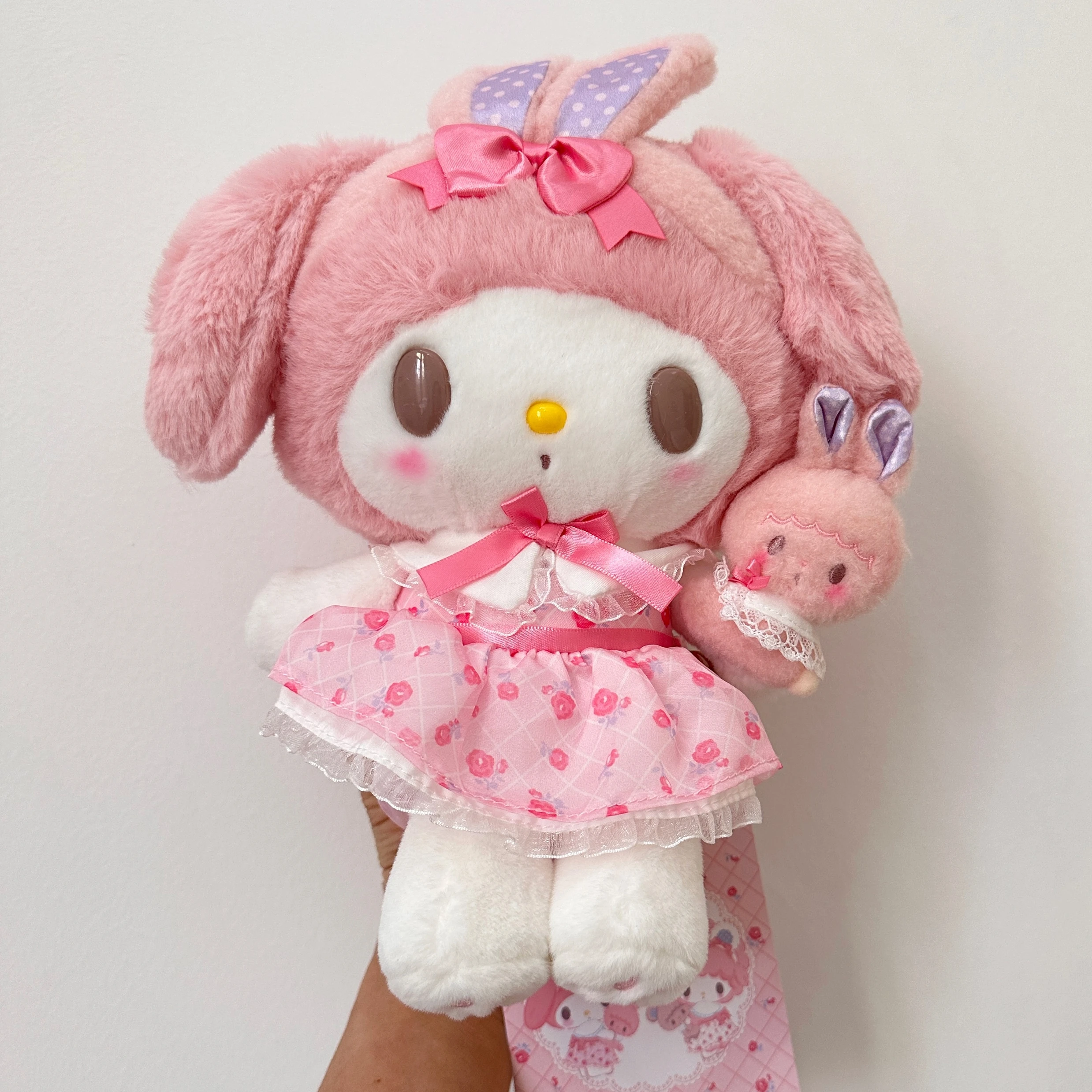Adorably My Melody With Tag Cute Plushies Stuffed Anime My Sweet Piano Plush Toy Japanese Style Anime Cuddly Doll Gifts Girl