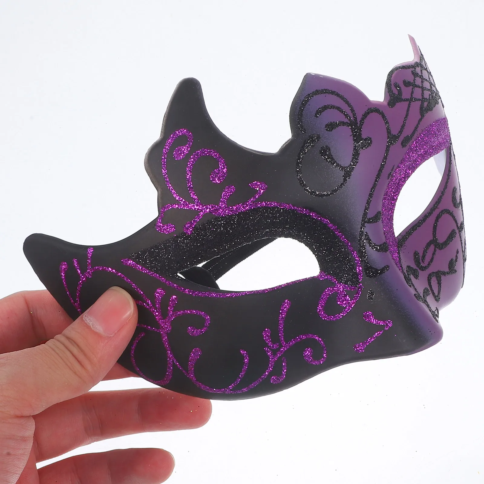 

Painted Mask Halloween Half Masks The for Masquerade Party Cosplay Accessories Carnival Prop