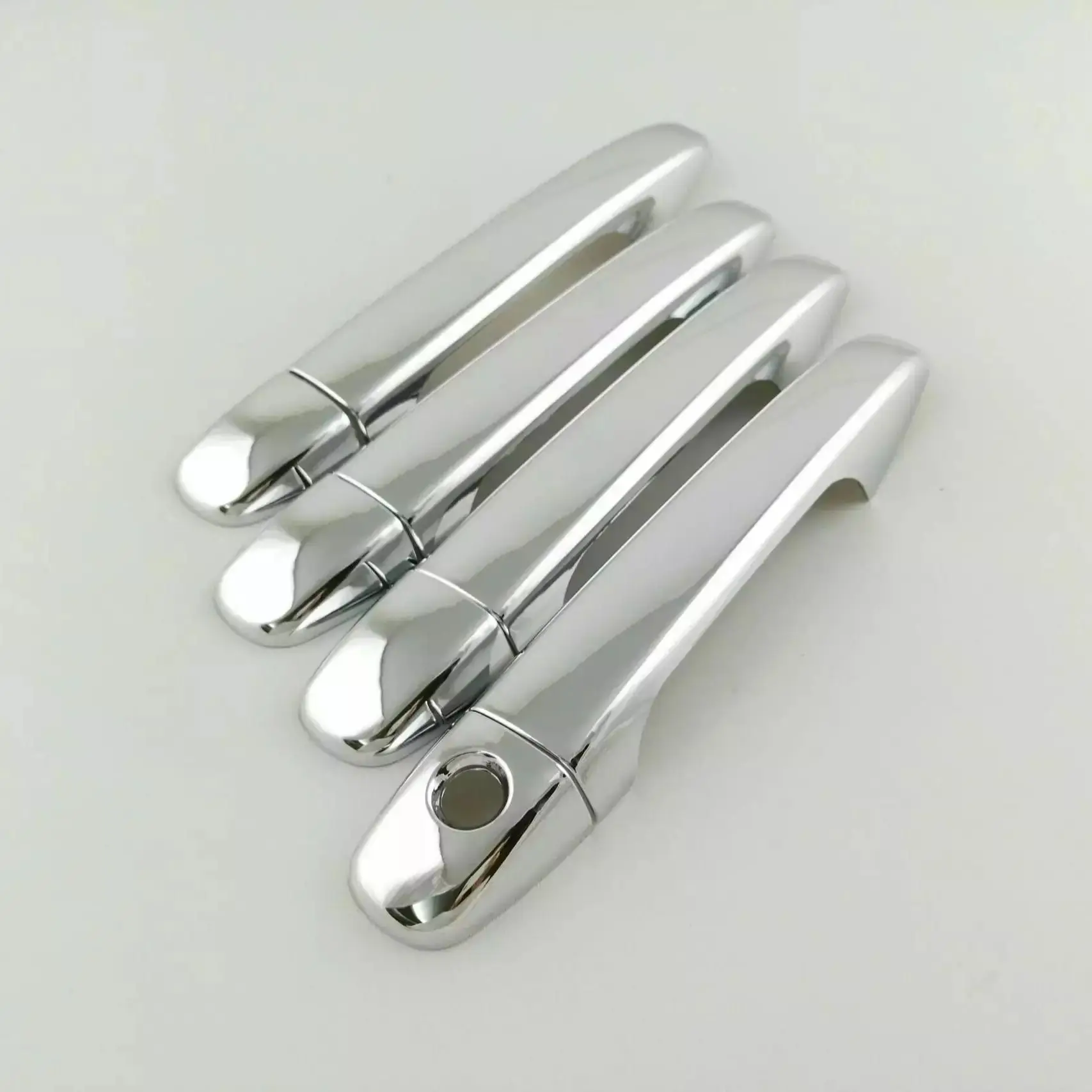 For Subaru Levorg 2015 2016 2017 2018 2019 ABS Chrome Glossy Black Auto Door Handle Cover Trims Sticker Car Styling Accessories