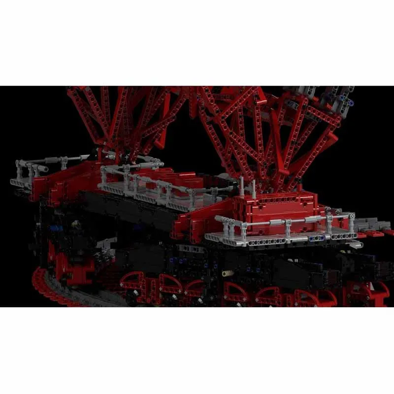 SK6000 Crawler Excavator No-Arm Building Block Toy Set, includes 6,582 pieces, Christmas gift MOC-196217