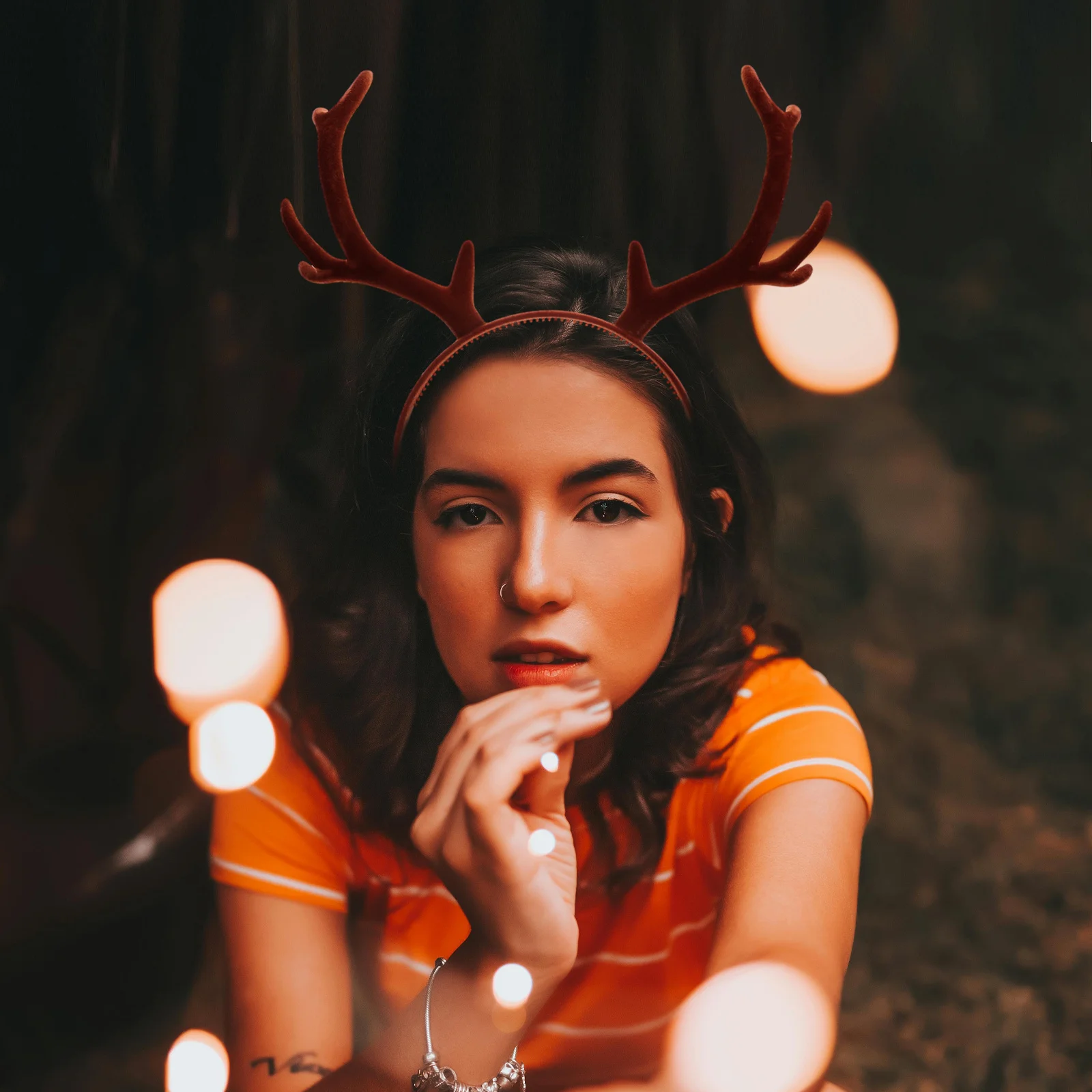 

Antler Headb Xmas Womens Bulk Hair Horn Headb Accessories Festival Costume Christmas Hair B Party Supplies