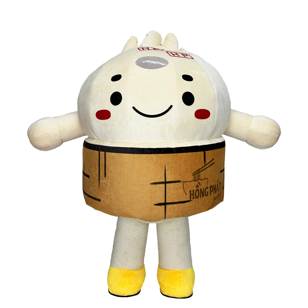 

Bun Inflatable Clothing Mascot Parade Adult Character Cosplay Halloween Party Event Plush Set