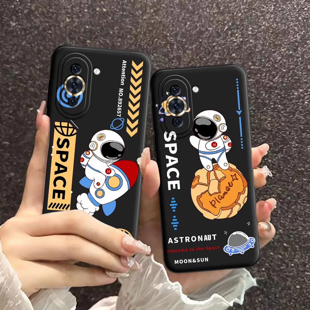 For Huawei Nova 10 / 10SE / 10 Pro Case Cartoon Soft Silicone TPU Ice Cream Phone Case For Huawei Nova 10Pro Back Cover Matte