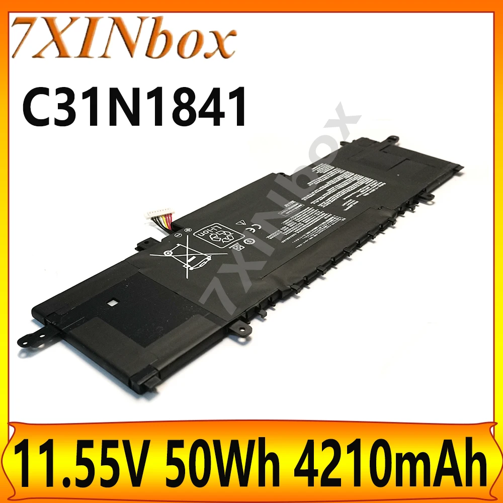

7XINbox 50Wh C31N1841 11.55V 4210mAh Laptop Battery For ASUS ZenBook 13 UX334FA UX334FL 14 UM433 UM433DA UX434F UX434DA Series