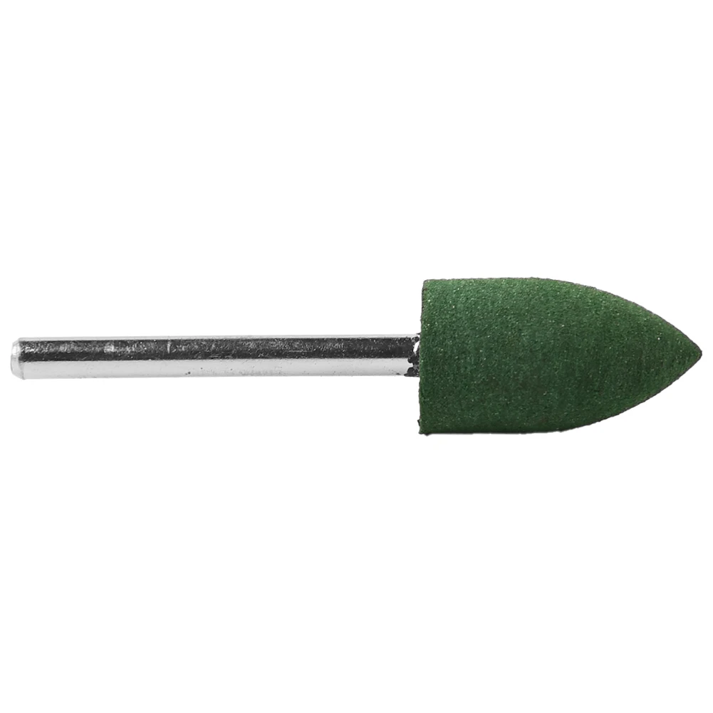 Novas cabeças de moagem de borracha para remoção de ferrugem 5 pçs conjunto liga de borracha para polimento de jade greensilver jóias