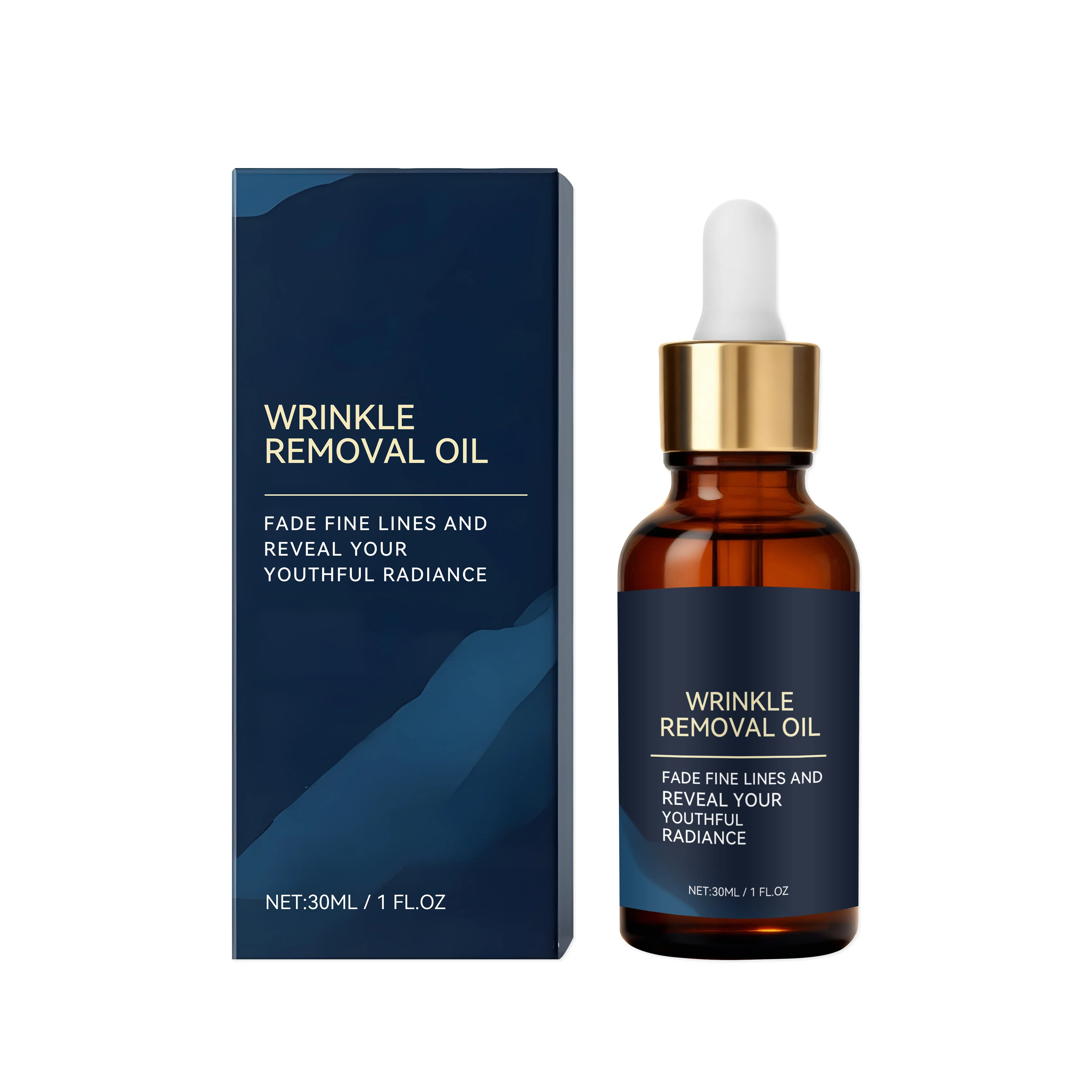 Facial Wrinkle Remover Serum Hydrating Smoothing Wrinkles Fade Fine Lines Glow Firming Lifting Remove Eye Bag Nourishing Eye Oil