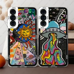 Case For Samsung Galaxy S20 S21 FE S22 S23 Ultra A13 A32 A33 A50 A52 A53 A73 A54 A14 Soft Cover Dream Art