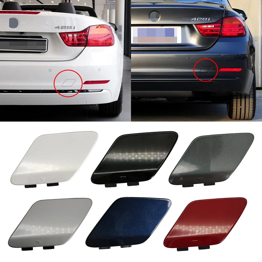 For BMW F32 F33 F36 Rear Bumper Towing Hook Eye Cover Lid Tow Hauling Cap For BMW 4 Series 428 430 440i 2014-201851127363264