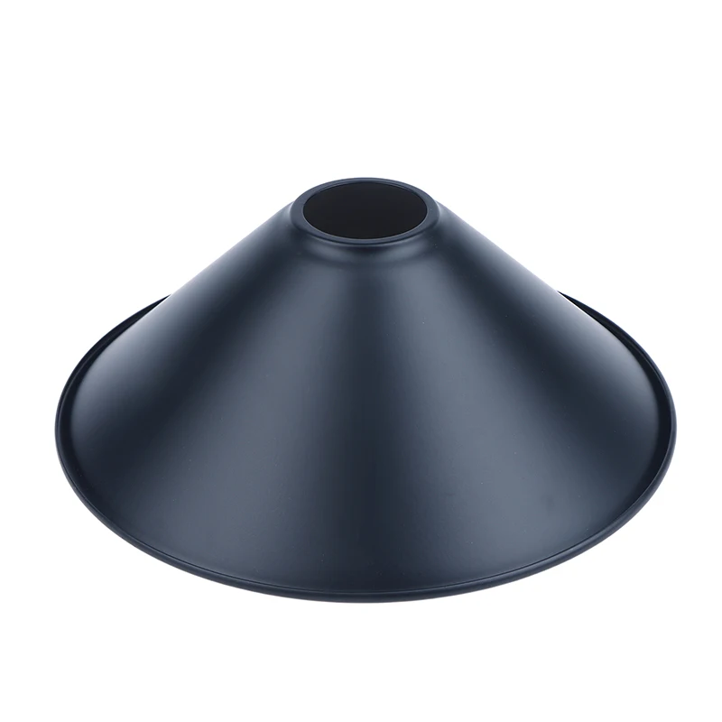 Black Iron Lampshade American Retro Industrial Style Chandelier Wall Lamp Table Lamp Lampshade For Restaurant Clothing Store