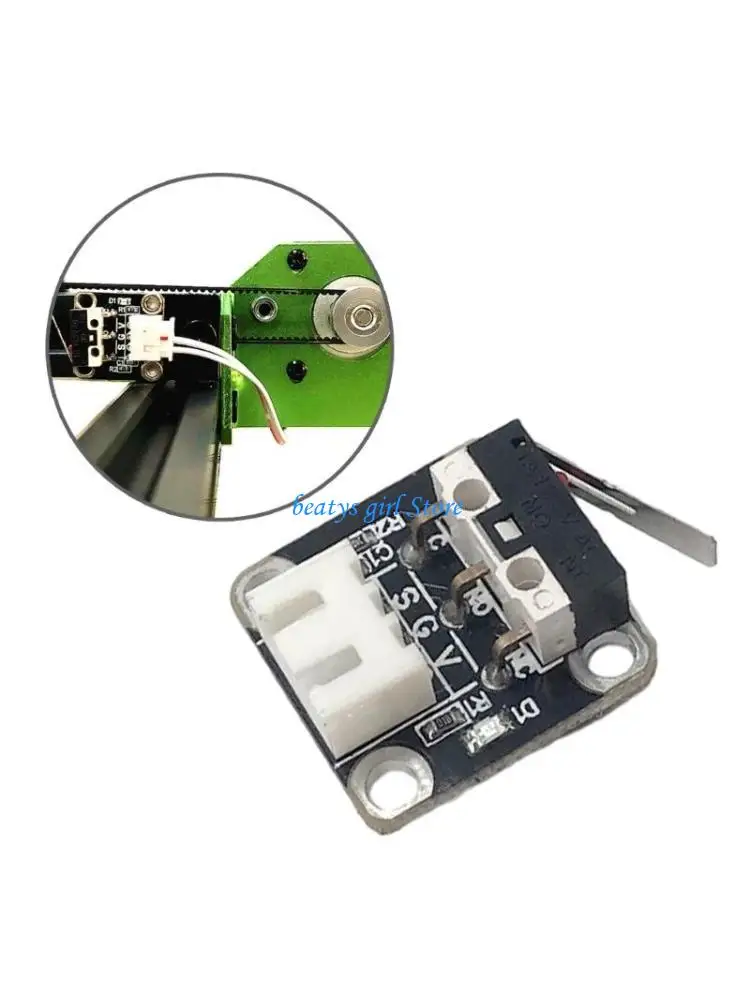 

C7AB 2PCS Mechanical Limit Switches Endstop Horizontal Touch Strokes Resets For CR-10