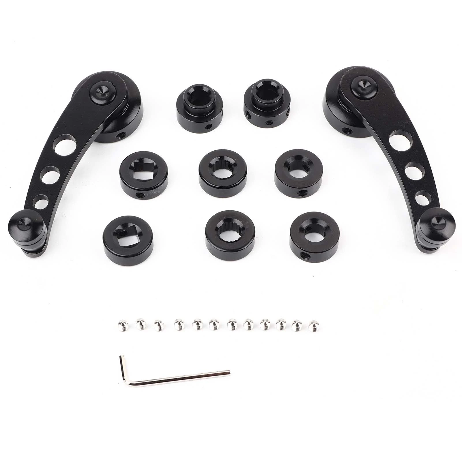 Legering raamgreep Riser Winder Crank geschikt voor klassieke auto Winder Crank Window Crank Window Riser Window Handle