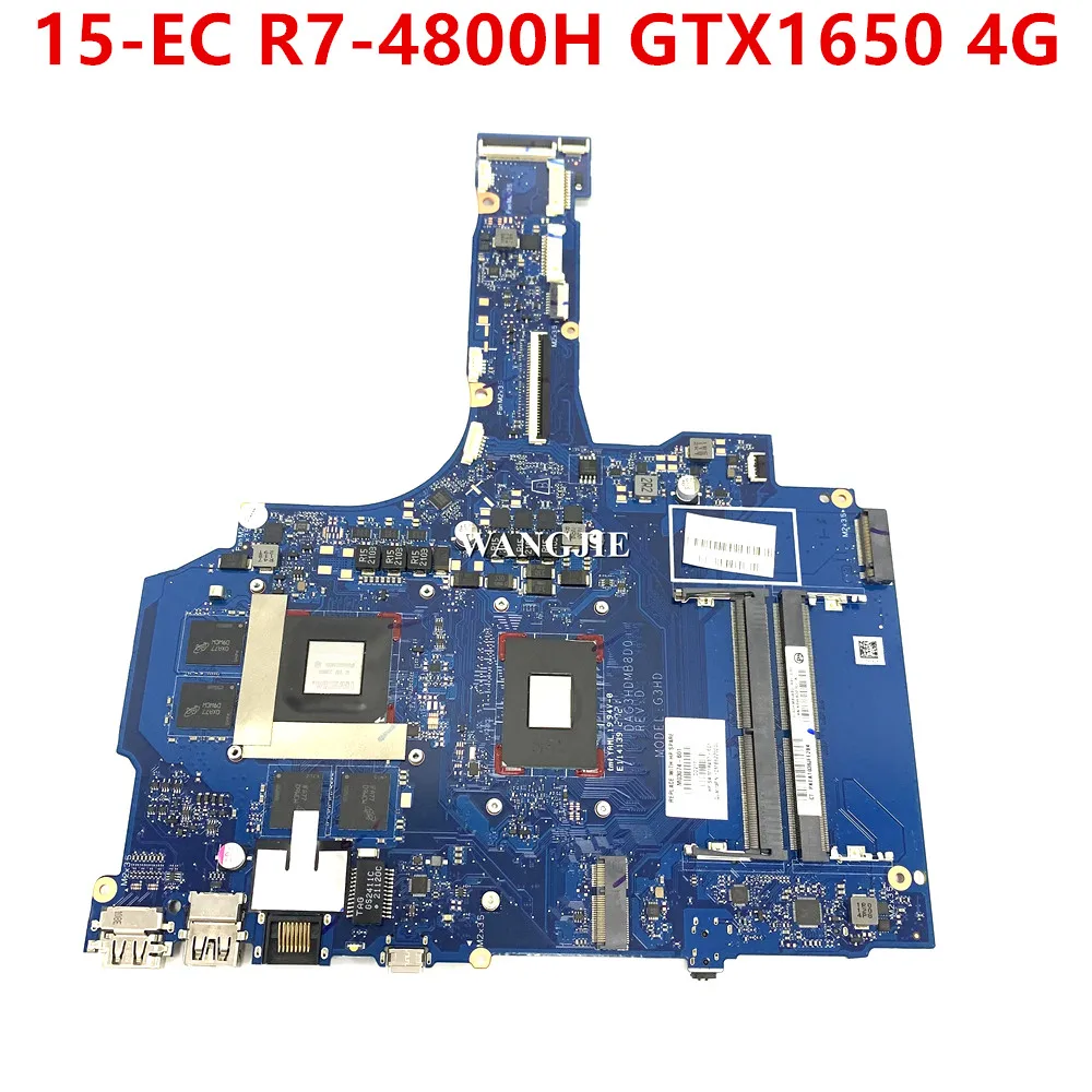 For HP PAVILION GAMING 15-EC1003CA 15-EC Laptop Motherboard M03074-601 DSC GTX1650 4GB R7 4800 WIN DAG3HDMB8D0 100% Working