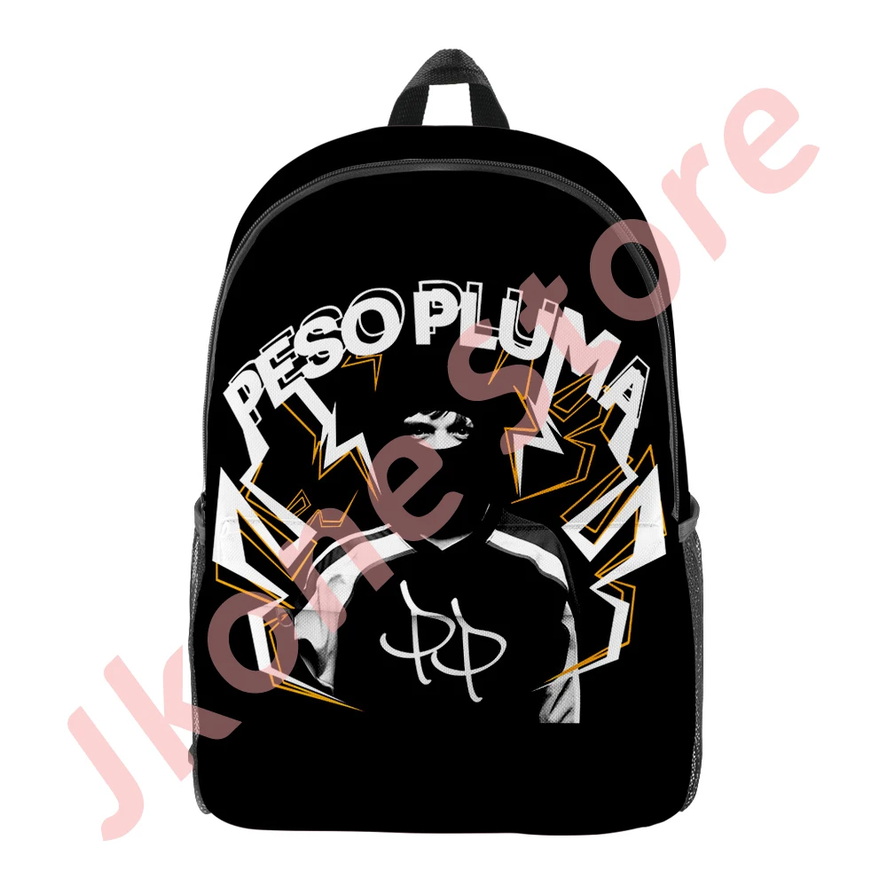 

Peso Pluma 2024 Exodo Tour Merch Backpacks New Logo Bags Unisex Fashion Casual HipHop Streetwear