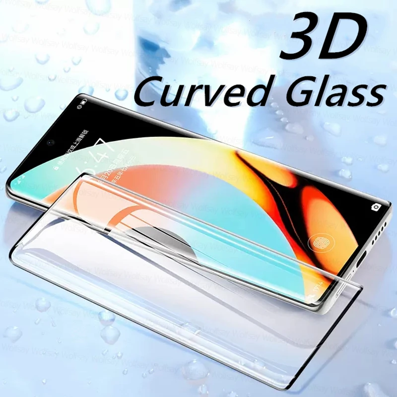 3D Curved Glass For Realme 10 Pro Plus Glass Realme 10 11 Pro Plus Screen Protector Tempered Glass Phone Film Realme 10 Pro Plus