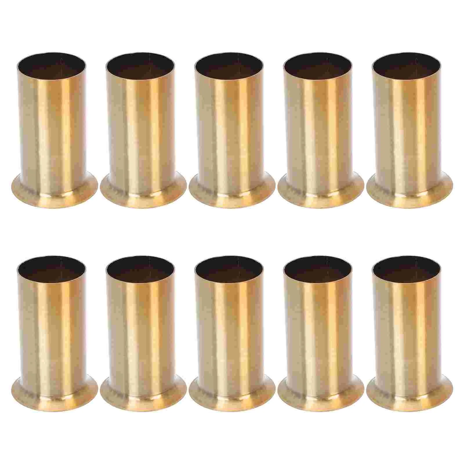 10 Pcs Pendant Light Chandelier Casing Lamp Base Sleeve Flanging Holder Sleeves Parts