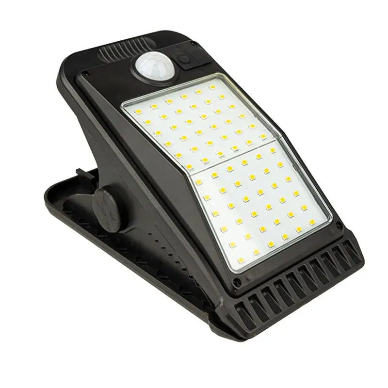A7THK-72 LED Solar Garden Light Clip Sensing Light Waterproof Camping Light For Fence Deck Wall Camping Tent Patio Light