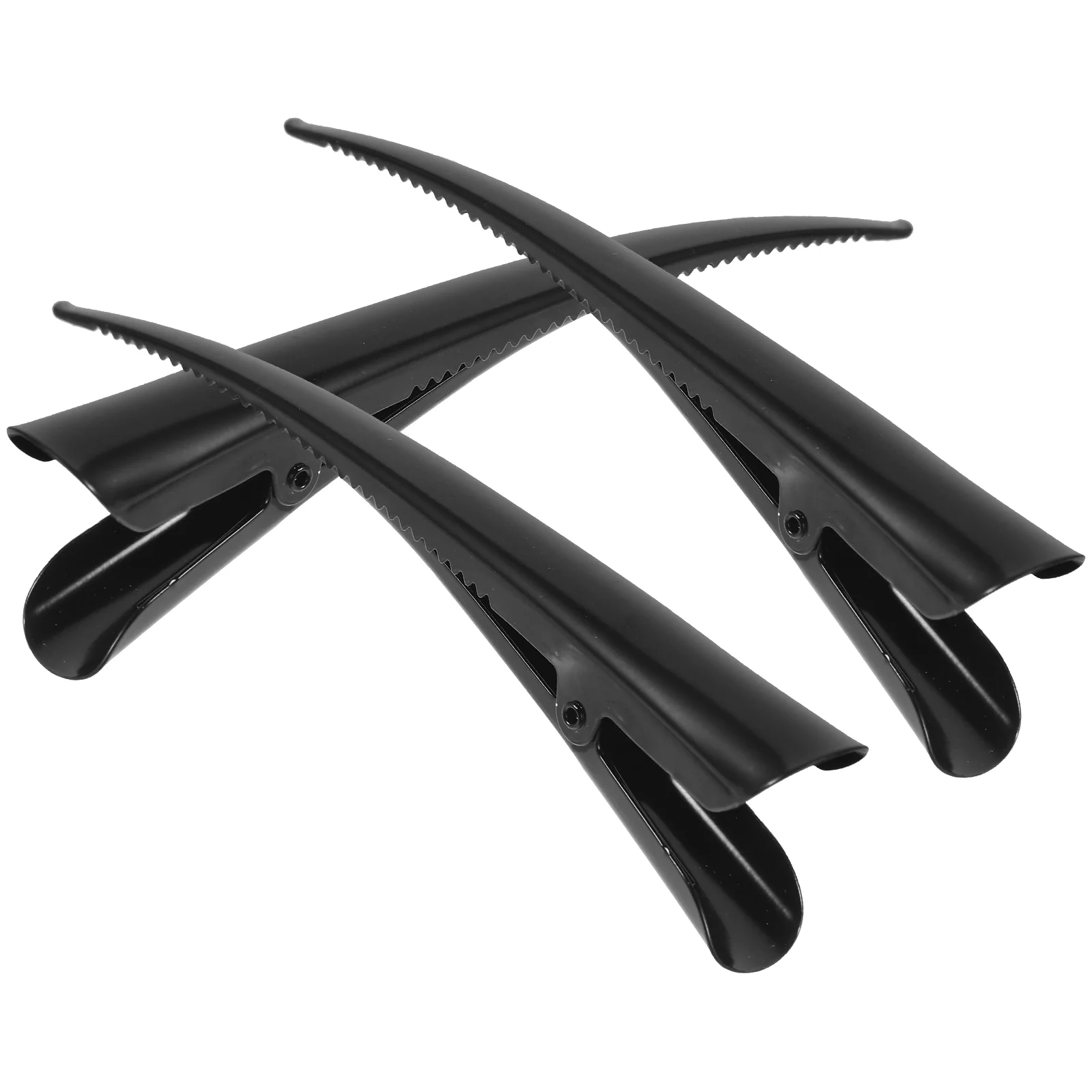 

3pcs Metal Hair Clips Hair Clamps Hair Accessories for Women Kids Girls (Black) clips