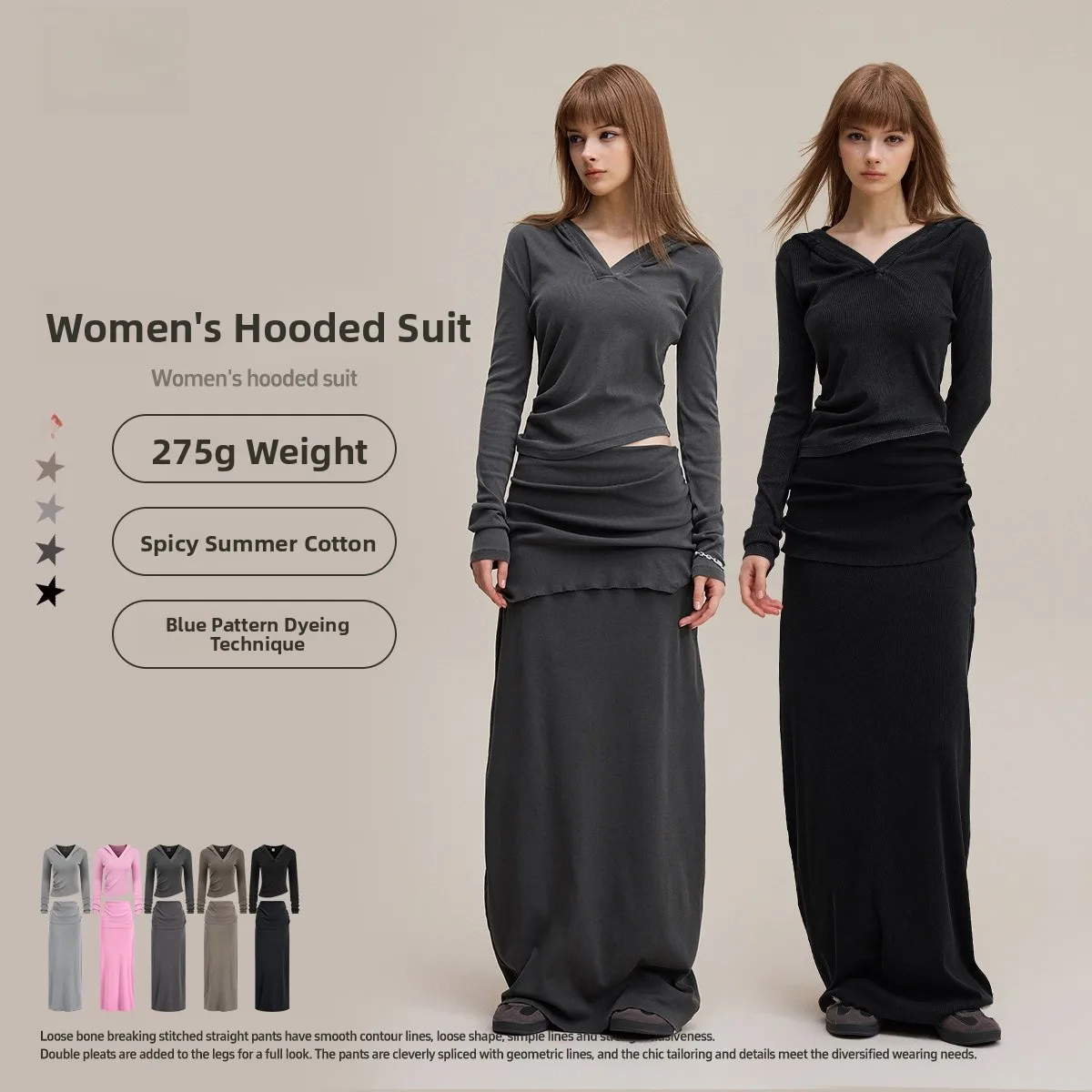 

Sexy Slim Fit V-Ne T-irt And Pants Women's Casual Outfit Autumn Trendy Girl Sle Faionable And Comfortable Set