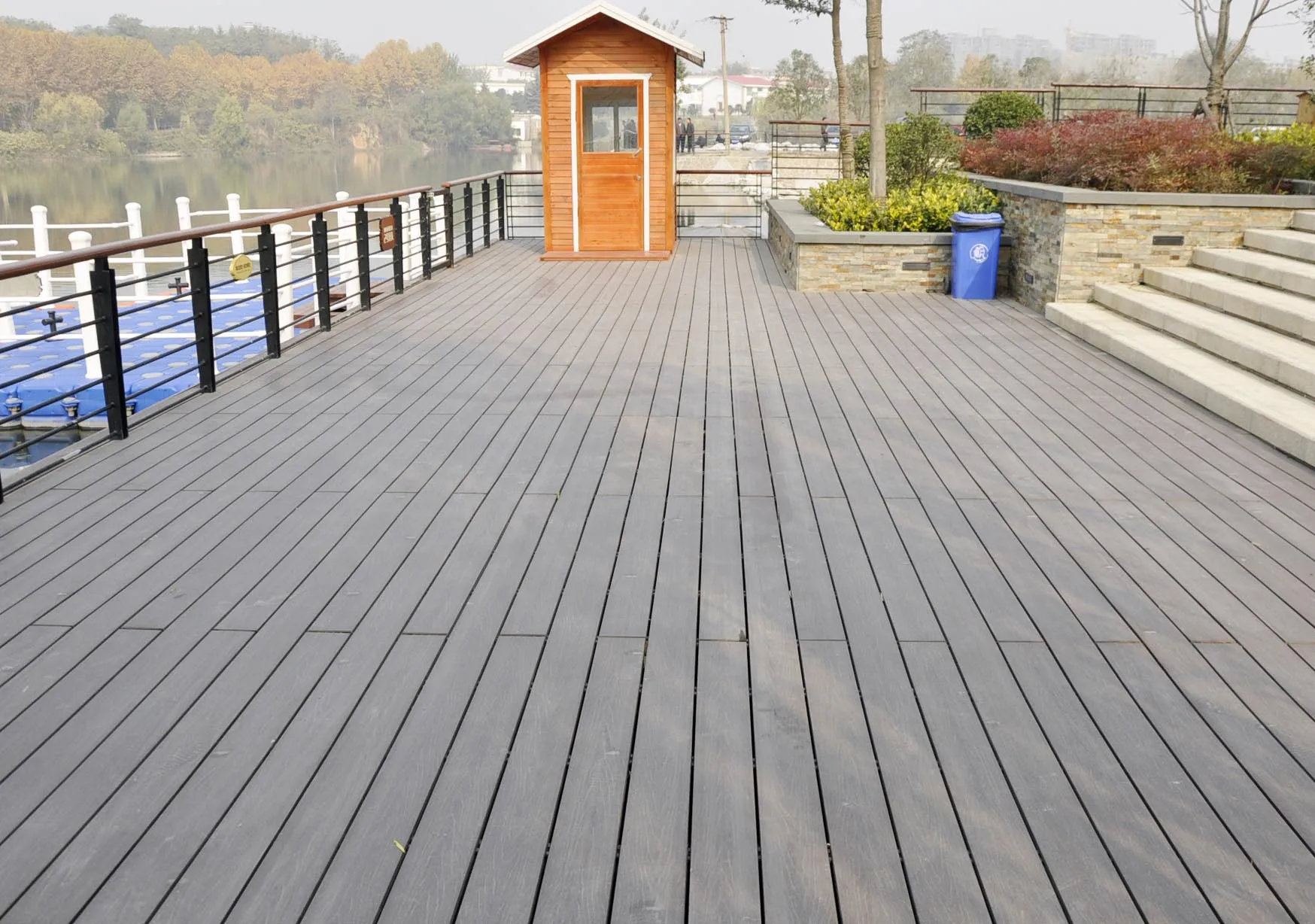 Wholesale Composite Decking WPC Exterior Manufacturer Plastic Floor WPC Flooring