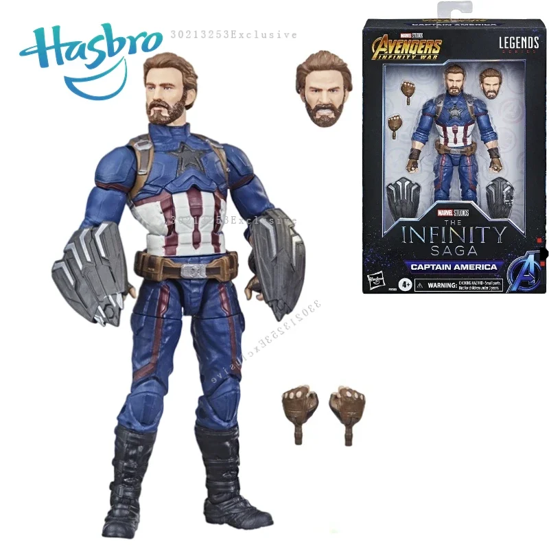 

In Stock Hasbro Marvel Legends Infinity Legend Avengers Captain America Action Figure Collection Ornament