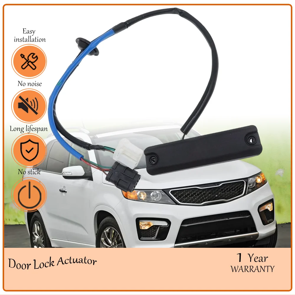 

Tailgate Trunk Release Switch Lock Handle Button Compatible With Kia Sorento 2011-2013 Hyundai oem 81260-2P000 Car Boot Lock