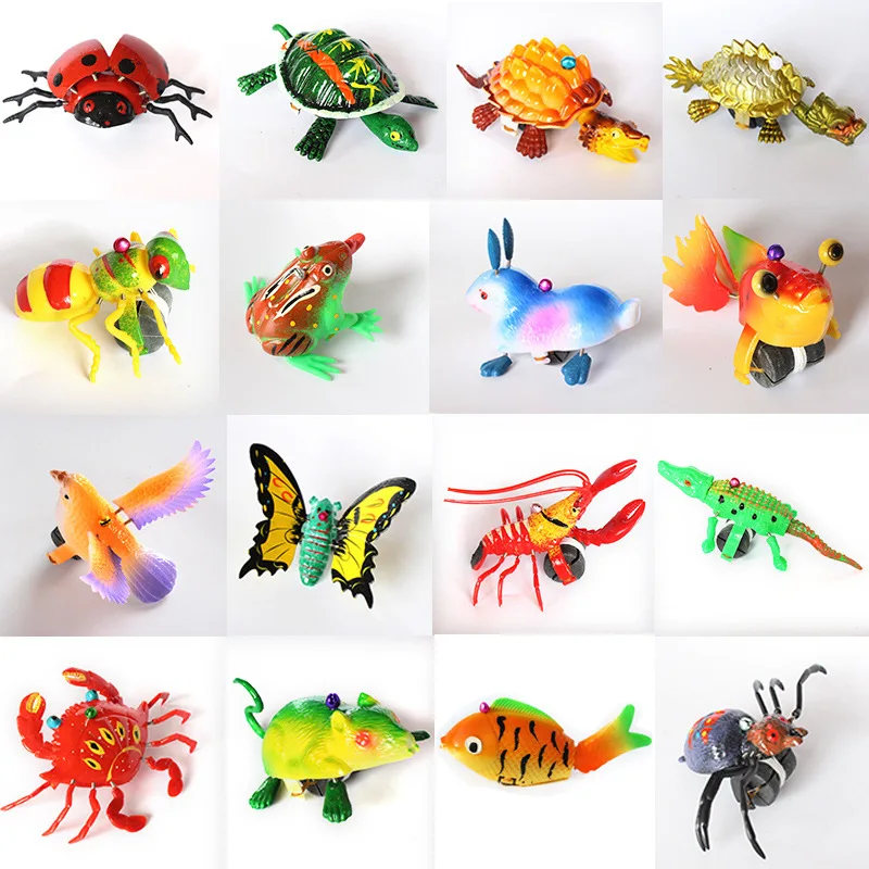 New Quirky Creative Pull Wire Turtles Pull Wire Crabs Pull Wire Crayfish Funny Pull Wire Toys For Kids Kids Fun Toys Gifts