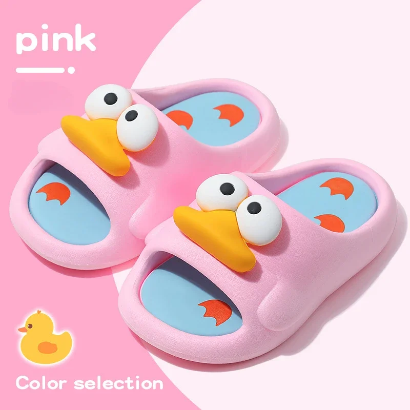 Children\'s slippers summer boys shoes cartoon soft sole breathable cute comfortable baby flip-flops  kids shoes for girl