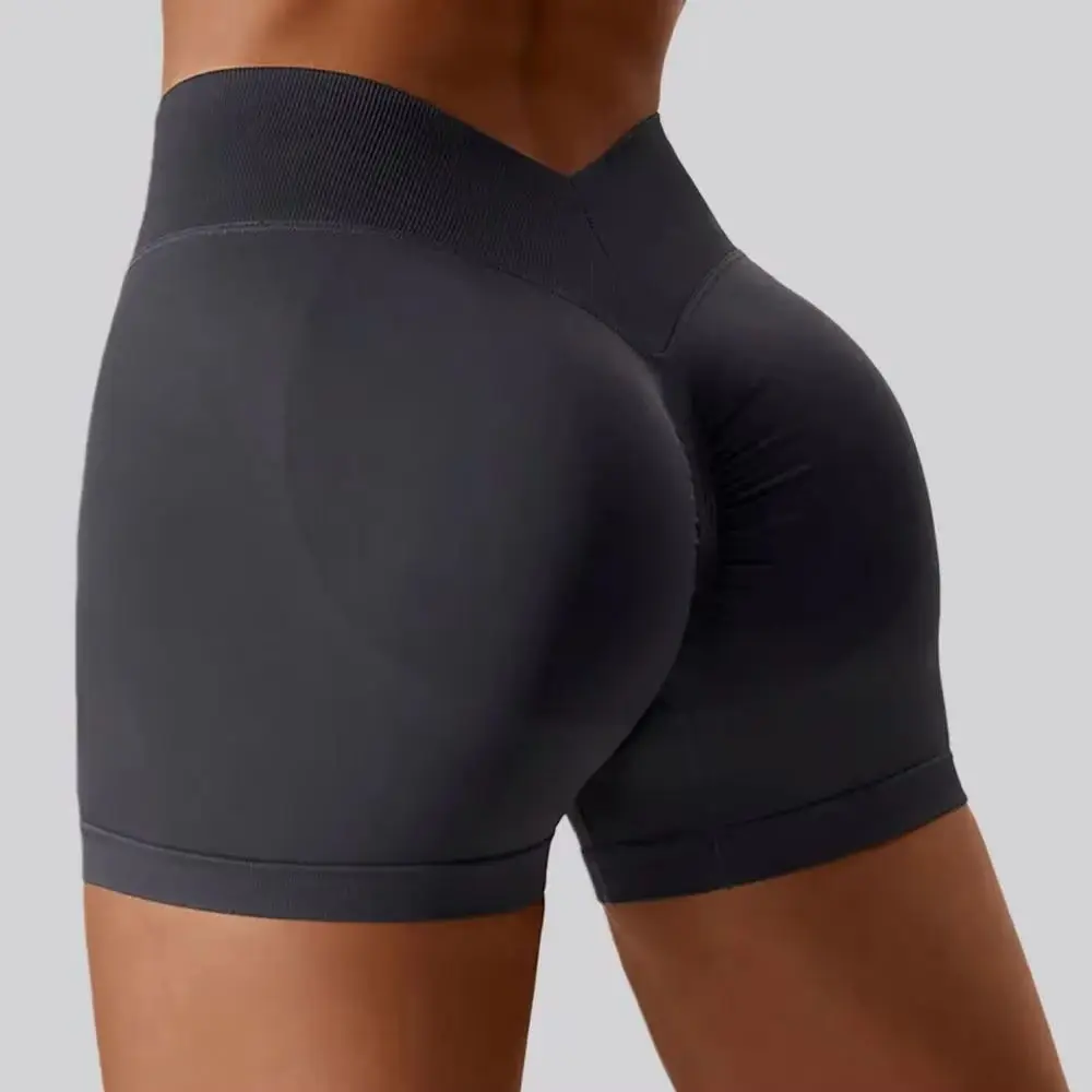 

Seamless Women Yoga Shorts High Waist Workout Shorts Fitness Yoga Lift Butt Fitness Ladies Yoga Tights Gym Running Short Pants