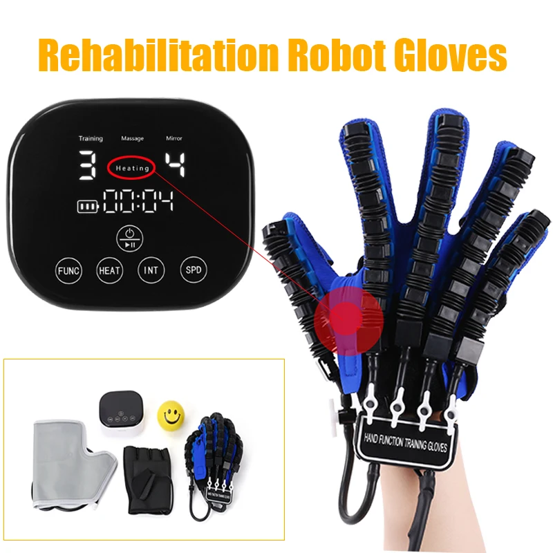 Stroke Recovery Glove Hemiplegia Hand Finger Rehabilitation Robot Gloves Cerebral Infarction Training Physiotherapy Recovery