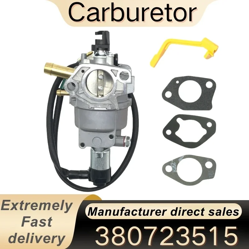 Replace your Old Carburetor with 380723515 for Improved Compatibility and Performance with H07553 Dual Fuel Generator