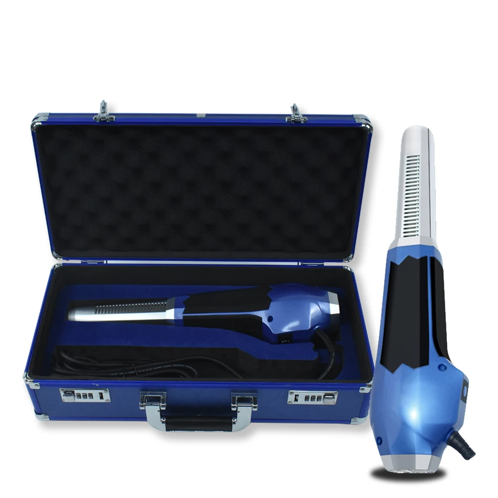 

1200W IteraCare Blue Pain Relief Hair Dryer Terahertz Cell Physiotherapy instrument Blower Massage Terahertz Therapy Wave Deivce