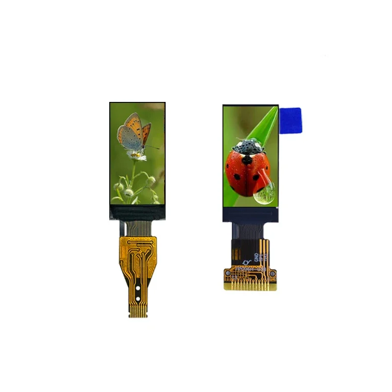 0.96 inch TFT Color IPS LCD Display Resolution 80*160 Welding 13PIN/Plug In 8Pin Driver ST7735S Plastic Iron