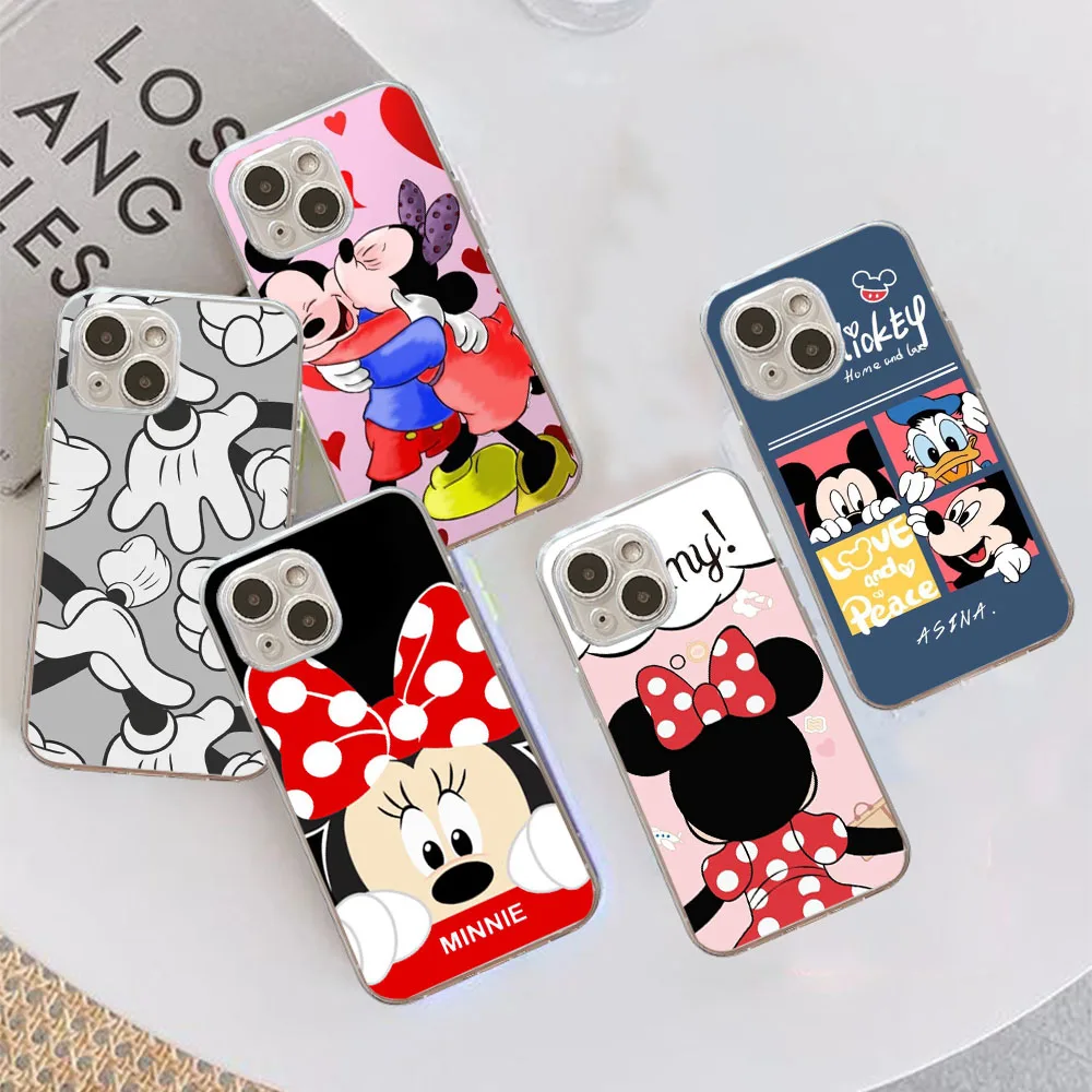 Flexible TPU Case For Tecno Camon 15 16 17 17P 18 18T 18P 18i 19 Pova 2 3 4 Premier Neo Pro WX-45 Minne Mouse